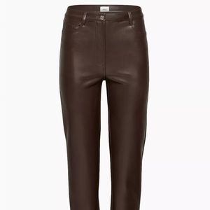 Aritzia - Melina Pants (Short) - Rich Mocha Brown